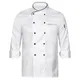 Unisex Chef Restaurant Jacket Short Long Sleeve Double-Breasted Chef Coat Men Women Canteen Hotel