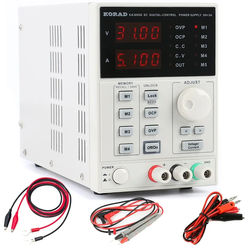 KORAD KA3005D Einstellbare Digitale Programmierbare Labor DC Netzteil 30V 5A Multimeter Sonde Für LABOR Forschung Image