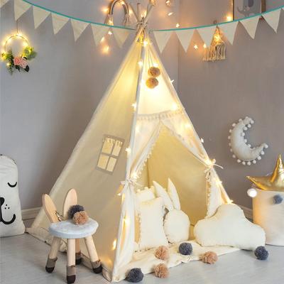 Play Tent with Padded Mat - Beige