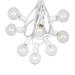 25 Foot G40 Outdoor Globe Patio String Lights - Set of 25 G40 Clear Bulbs