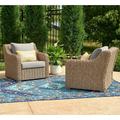Better Homes & Gardens Bellamy 2-Pack Lounge Chairs with Patio Cover