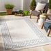 Mark&Day Outdoor Area Rugs 5x7 Albert Traditional Indoor/Outdoor Ivory Area Rug (5 3 x 7 )