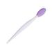 NUOLUX Silicone Facial Cleansing Brush Double Sided Manual Slim Face Skin Cleanser for Blackhead Removing(Purple)