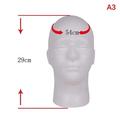 Ustorage Innovative And Practical For Hat Glasses Wig Display Stand Rack Male And Female Foam Mannequin Fake Human Head Model