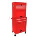 High Capacity Rolling Tool Chest with Wheels Sliding Drawers Detachable Top Safe Lockable Tool Storage Cabinet Rolling Tool Cart Tool Box Organizer For Workshop Garage Warehouse 6 Drawer