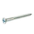 Everbilt #12 X 1-1/4 in. Phillips Flat Head Zinc Plated Wood Screw (50-Pack)