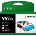 952 952 XL Ink Cartridge Replacement for 952 XL 952xl Ink Cartridges with Updated Chips for OfficeJet Pro 8700 8702 8710 8730 7720 7740 8720 8210 8216 8745 Printer Ink (2 Black Cyan Magenta Yellow)
