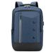 Business Travel Laptop Backpack Laptop Bag with USB Charging Port - blue