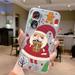 For Honor 90 Merry Christmas Phone Case Soft Silicone Happy New Year Cartoon Deer Funda For Honor90 Capa Shell Transparent Back