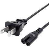 UL Listed Replacement Power Cord for Coca Cola KWC4 Portable Refrigerator Fridge 2 Prong Power Cord 8ft IEC C7 AC Cable