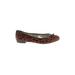 Betta Carrano Flats: Brown Shoes - Women's Size 36