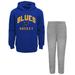 Toddler Blue/Heather Gray St. Louis Blues Play by Pullover Hoodie & Pants Set