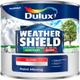 Dulux Paint Mixing Weathershield Quick Dry Exterior Gloss Frosted Steel, 1L