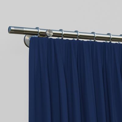 Gardinenstange INDEKO "Kapstadt", silber (edelstahlfarben), L:360cm, Eisen, Gardinenstangen Image