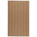 Brown 72 x 48 x 0.375 in Area Rug - Capel Rugs Rectangle Zelda Area Rug Polypropylene | 72 H x 48 W x 0.375 D in | Wayfair 2092RS04000600000