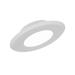 NICOR Lighting DLF4 5" LED Decorative Recessed Trim in White | 5.2 H x 5.2 W in | Wayfair DLF4S120SWH