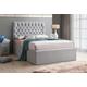 4Ft 6 Double Fabric Ottoman Bed - Grey! | Wowcher