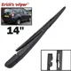 Erick's Wiper 14" Rear Wiper Blade & Arm Set Kit For Renault Dacia Duster I L35 2011 - 2017