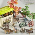 Dinosaur Toys for Kids 3-5+ (16 26 Plastic Dinosaur Figures) Dinosaur Gift Set for Toddlers Learning