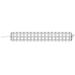 1Pc Exquisite Short Style Necklace Multi-layer Concave Diamond Crystal Neck Chain Elegant Shinning Necklace Jewlery for Women Ladies (Three-layer)