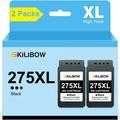 275XL 276XL Ink Cartridge Replacement for Canon Ink 275 and 276 XL Black and Color for Canon PIXMA TS3520 TS3522 TS3500 TR4720 TR4700 Printers (1 Black 1 Tri-Color)