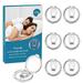 Anti Snoring Devices - Silicone Magnetic Anti Snoring Nose Clip Snoring Solution - Comfortable and Effective to Stop Snoring 6 Pcs