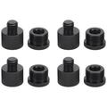 8 Pcs Mic Thread Adapter Set 5/8 Female to 3/8 Male and 3/8 Female to 5/8 Male Screw Adapter Thread for Micr Stand Mount