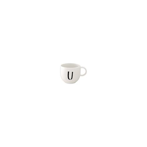 like. by Villeroy & Boch LETTERS Kaffeebecher ‚U‘ 330 ml