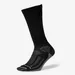 Eddie Bauer Guide Pro Merino Light Hiker Crew Socks - Black - Size M