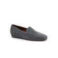 Women's Vista Casual Flat by SoftWalk in Smoke Suede (Size 12 M)