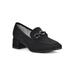 Women's Quinbee Pump by Cliffs in Black Suede (Size 10 M)