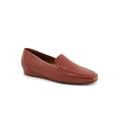 Wide Width Women's Vista Casual Flat by SoftWalk in Rust (Size 11 W)