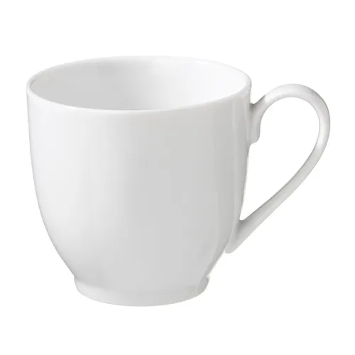 METRO Professional Kaffeetasse Fine Dining, Porzellan, 100 ml, weiß, 6 Stück