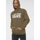 Kapuzensweatshirt VANS "MN CLASSIC PO HOODIE II" Gr. XL, braun (kangaroo) Herren Sweatshirts