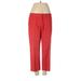 Tahari Dress Pants - Mid/Reg Rise: Red Bottoms - Women's Size 8