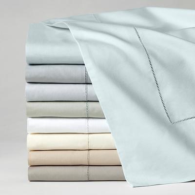 Set of 2 SFERRA Celeste Percale Sheets - White, King Pillowcases, Pillowcases in White - Frontgate