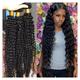 Human Hair Bundles Deep Wave 28 30 32 40 Inch Remy Brazilian Hair Weave Human Hair Bundles Natural Color Water Curly 100% Human Hair Extension Double Weaving hair bundle/Hair Extensions (Size : 14 16