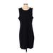 Liz Claiborne Career Casual Dress: Black Dresses - Women's Size Small