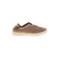 Ilse Jacobsen Flats: Slip-on Platform Casual Tan Shoes - Women's Size 36 - Round Toe