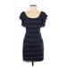 Guess Cocktail Dress: Blue Dresses - Women's Size 0