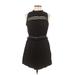 Gianni Bini Casual Dress: Black Dresses - Women's Size Medium