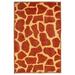 Orange Rectangle 5' x 8' Area Rug - Hokku Designs Gudella Area Rug Nylon | Wayfair F842470BAEB34B8DAEFE6A37C4C936FD