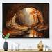 Loon Peak® Beige Tunnel Rustic Gateway I Framed On Canvas Print Canvas, Cotton | 12 H x 20 W x 1 D in | Wayfair 8FEE03188EEF453D82B665436175E02B