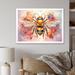 Rosalind Wheeler Floral Bee I On Canvas Print Metal | 24 H x 32 W x 1 D in | Wayfair 16663A1F965B420B8614474AD5926AC6