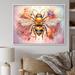 Rosalind Wheeler Floral Bee I On Canvas Print Metal | 30 H x 40 W x 1.5 D in | Wayfair 1F5B6A560C034B8591F7D9B68A7A930B