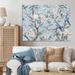 Red Barrel Studio® Chinoiserie w/ Birds & Peonies XI Framed On Canvas Print Canvas, Cotton | 16 H x 16 W x 1 D in | Wayfair