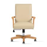 Red Barrel Studio® High Back Executive Home Office Chair Upholstered in Brown | 23.5 W x 29 D in | Wayfair 887AEB149DA84DE8AC535C2C8ECFA926