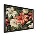 Bay Isle Home™ Coral Green Lily Impressions On Canvas Print Canvas, Cotton | 12 H x 20 W x 1 D in | Wayfair 872D65493FAC454E86BDC5FEDC469B8D