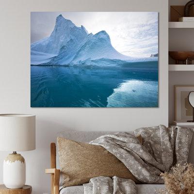 Millwood Pines Iceberg Beauty In Alaska II On Canvas Print Canvas, Cotton | 12 H x 20 W x 1 D in | Wayfair 63E4E96EA15343D98076A158CFF3367D