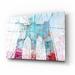 17 Stories Wildon Home® 'Brooklyn Bridge In Blue & Red' By Irena Orlov, Acrylic Glass Wall Art Plastic/Acrylic | 12 H x 16 W x 0.13 D in | Wayfair